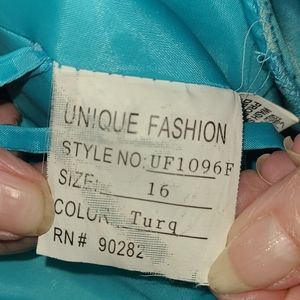 Unique Fashion little girls pageant dress size 16.